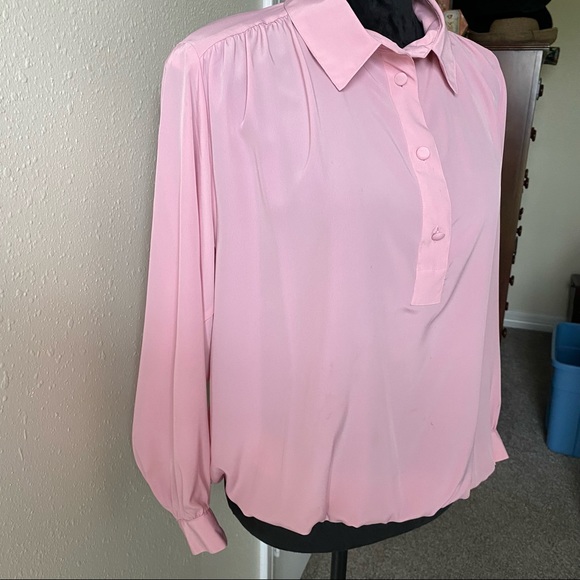 Vintage Appleseed’s Woman’s pink Blouse pullover - Picture 6 of 13
